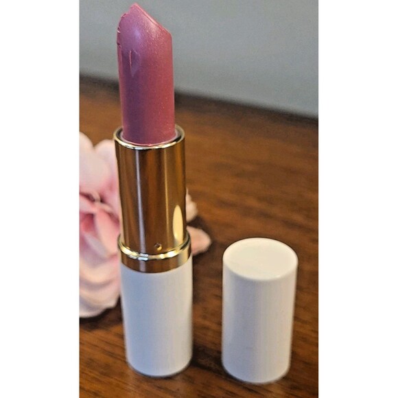 *FLAWED Estee Lauder 61 PINK PARFAIT SHIMMER Pure Color Lipstick WHITE TUBE GWP - Picture 4 of 7